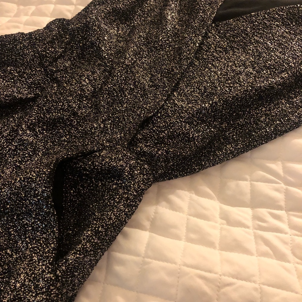 Veronica M Black and silver Short Sparkle dress